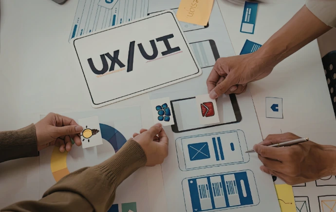 User-centric UI/UX design workflow for mobile application development.